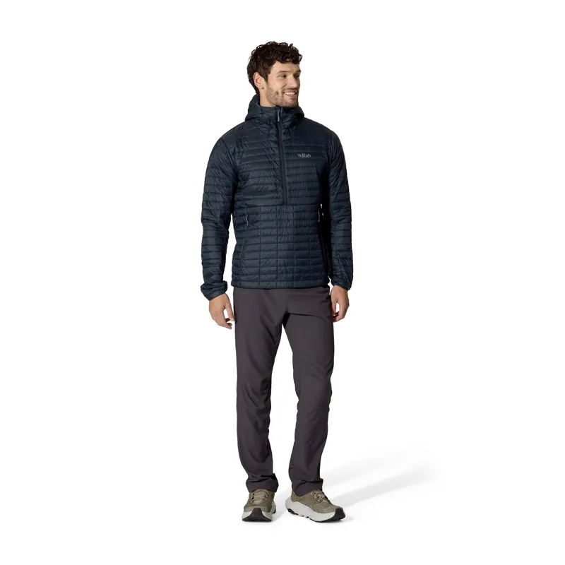 Rab Men's Microlighter Pullover Hoody Galaxy Blue-2