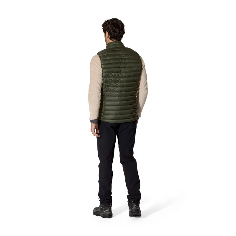 Rab Men's Microlight Vest Insulated Down Gilet Army-4
