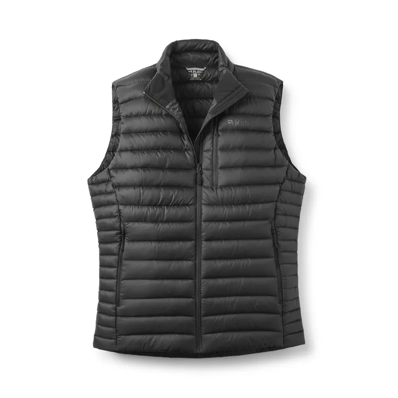 Rab Men's Microlight Vest Insulated Down Gilet Black