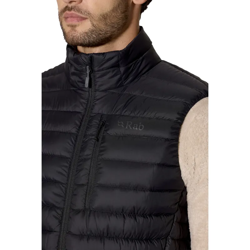 Rab Men's Microlight Vest Insulated Down Gilet Black-6