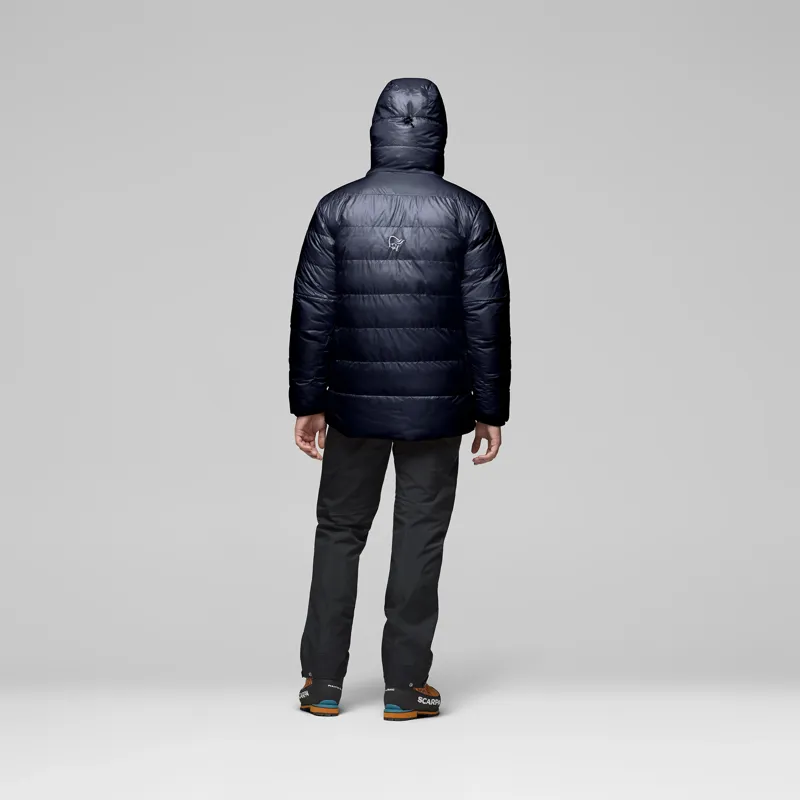 Norrona Men's Trollveggen Down800 Hood Jacket Caviar-3
