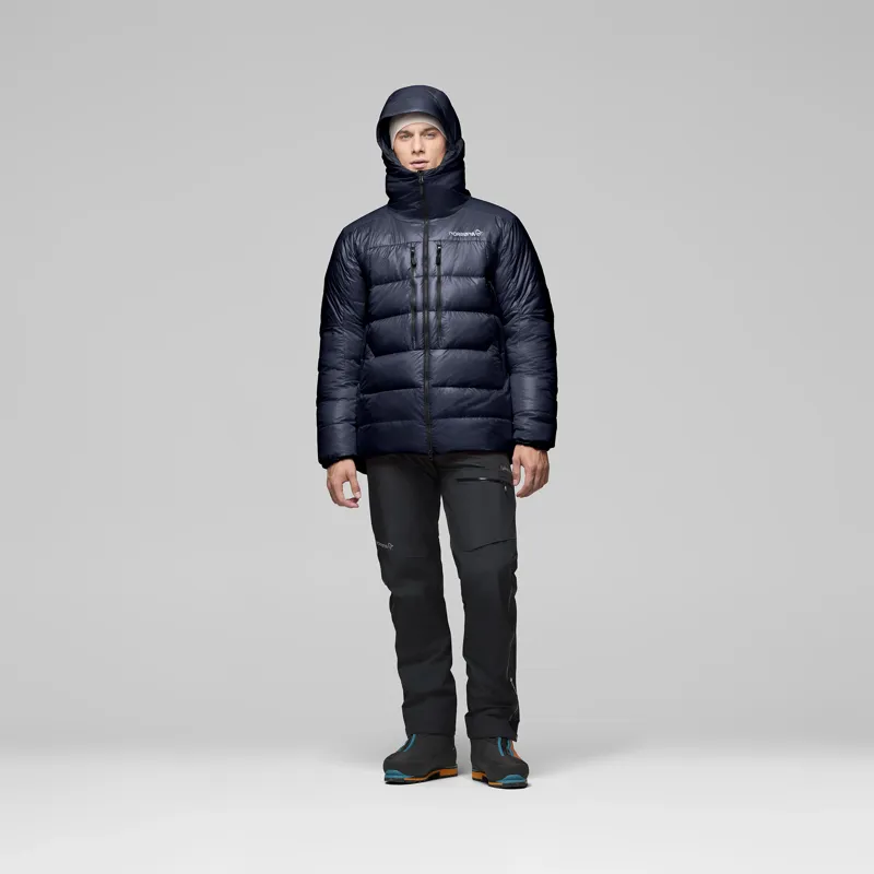 Norrona Men's Trollveggen Down800 Hood Jacket Caviar-5