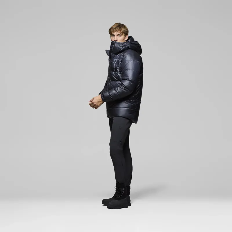 Norrona Men's Trollveggen Down800 Hood Jacket Caviar-7