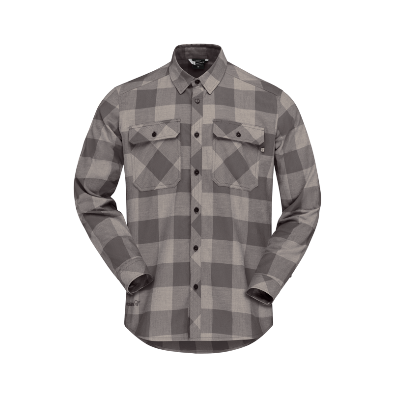 Norrona Men's Femund Flannel Light Shirt Winter Twig