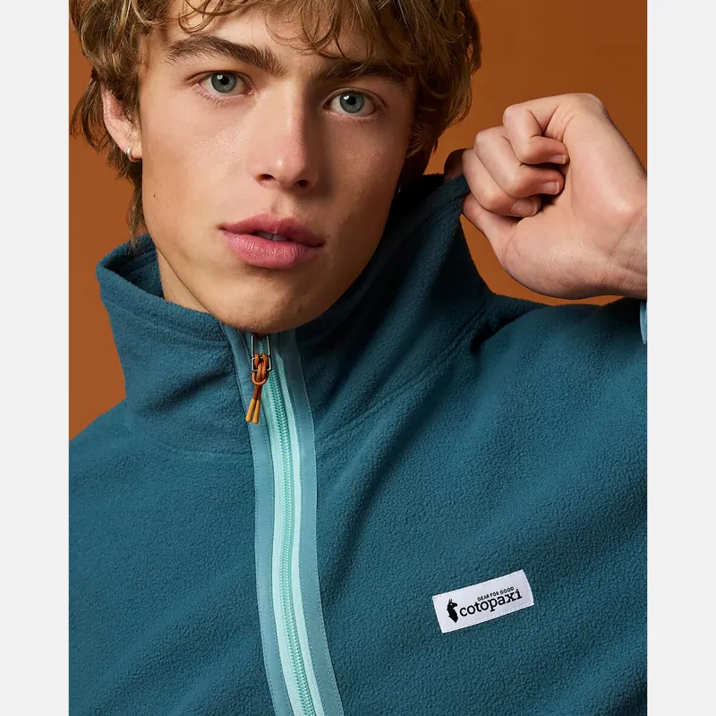 Cotopaxi Men's Amado Fleece Pullover Ocean and Everglade-1