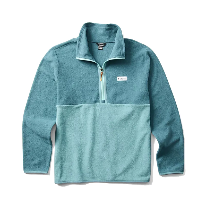 Cotopaxi Men's Amado Fleece Pullover Ocean and Everglade