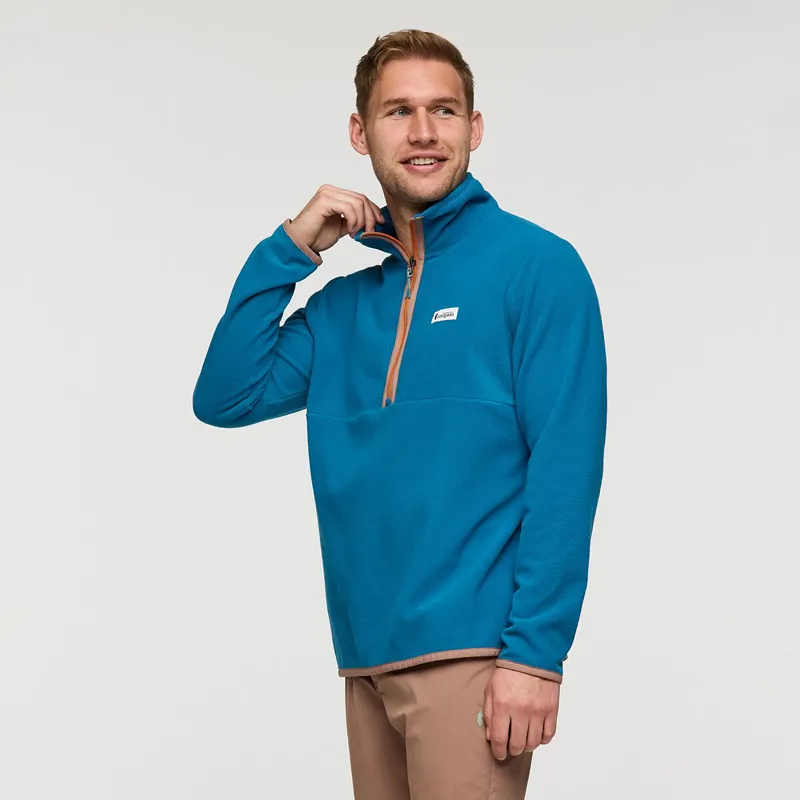 Cotopaxi Men's  Amado Fleece Pullover Lake-3