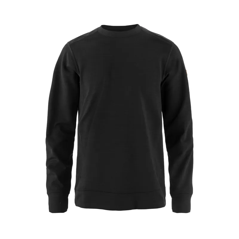 Fjallraven Men's Keb Fleece Crew Neck Black