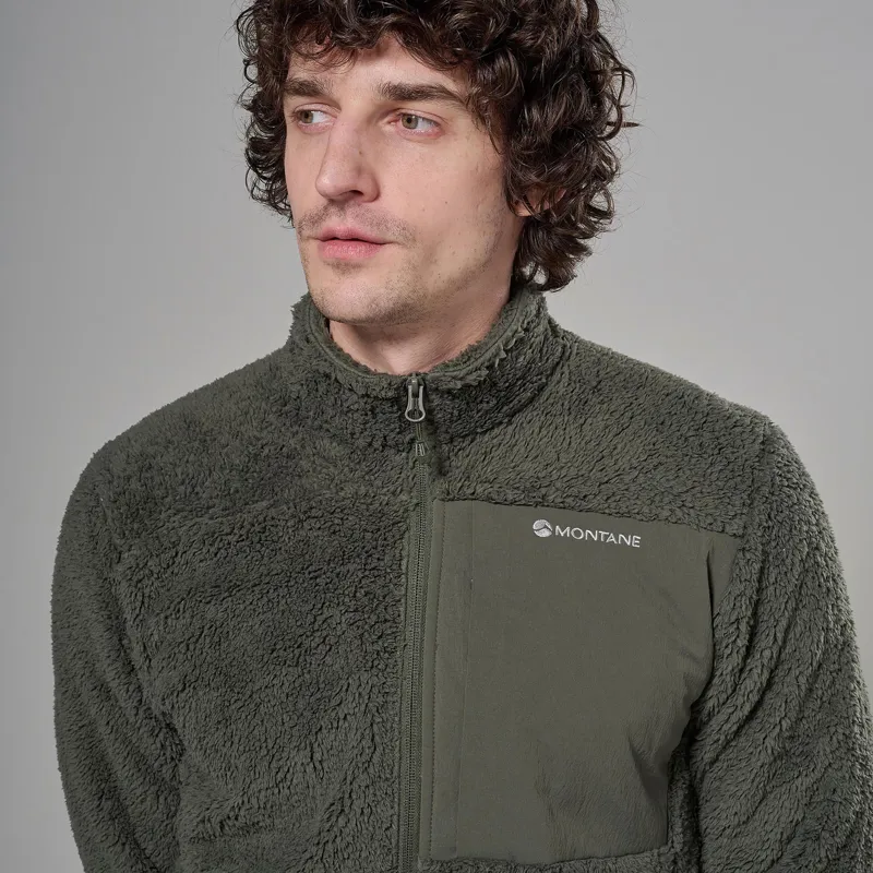Montane Men's Caldus XT Jacket 2.0 Fleece Midlayer Moss-3