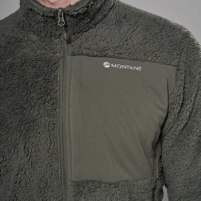 Montane Men's Caldus XT Jacket 2.0 Fleece Midlayer Moss-5
