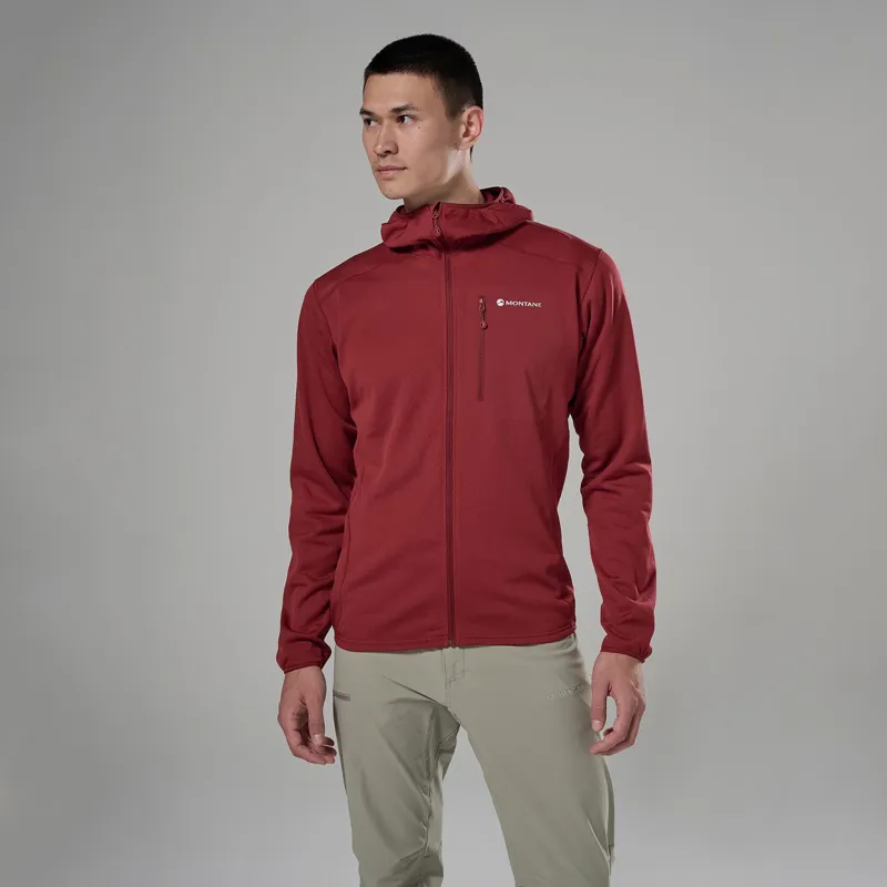 Montane Men's Zepher Hoodie Dark Maple-1