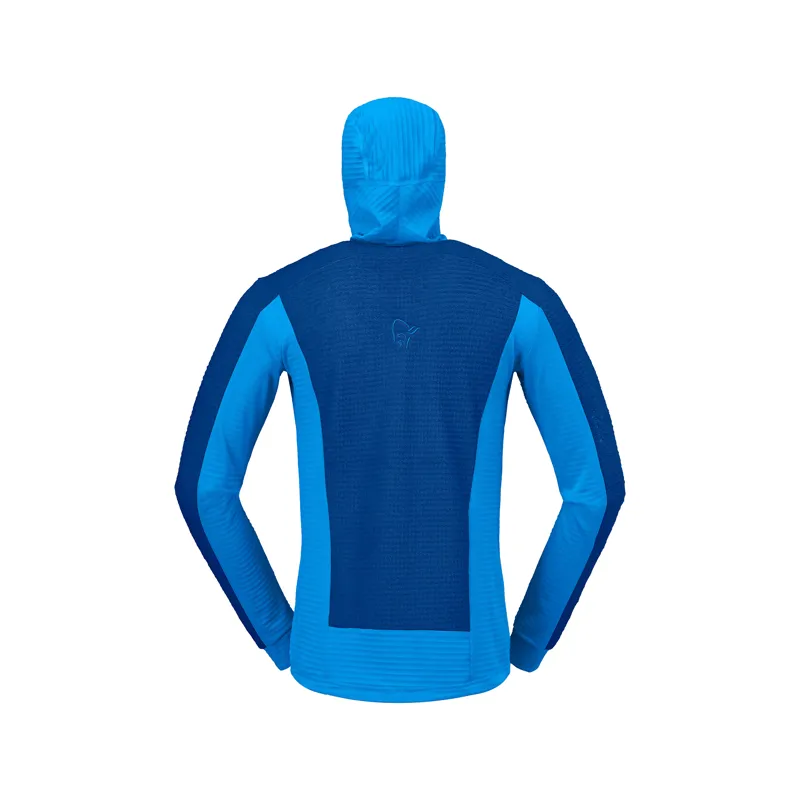 Norrona Men's Falketind Alpha120 Zip Hood Jacket Limoges-2