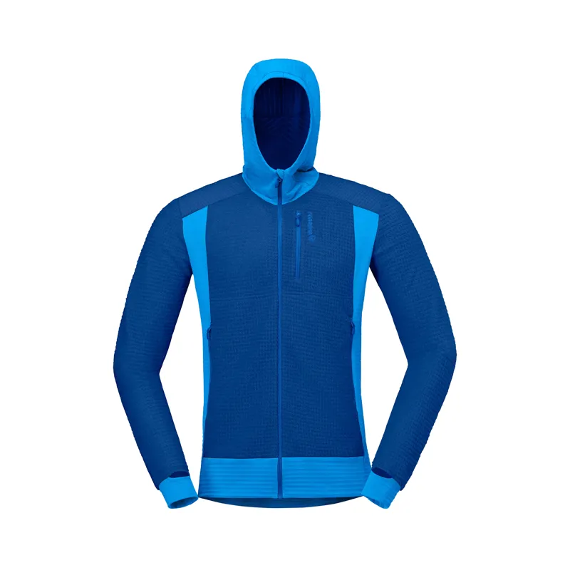 Norrona Men's Falketind Alpha120 Zip Hood Jacket Limoges