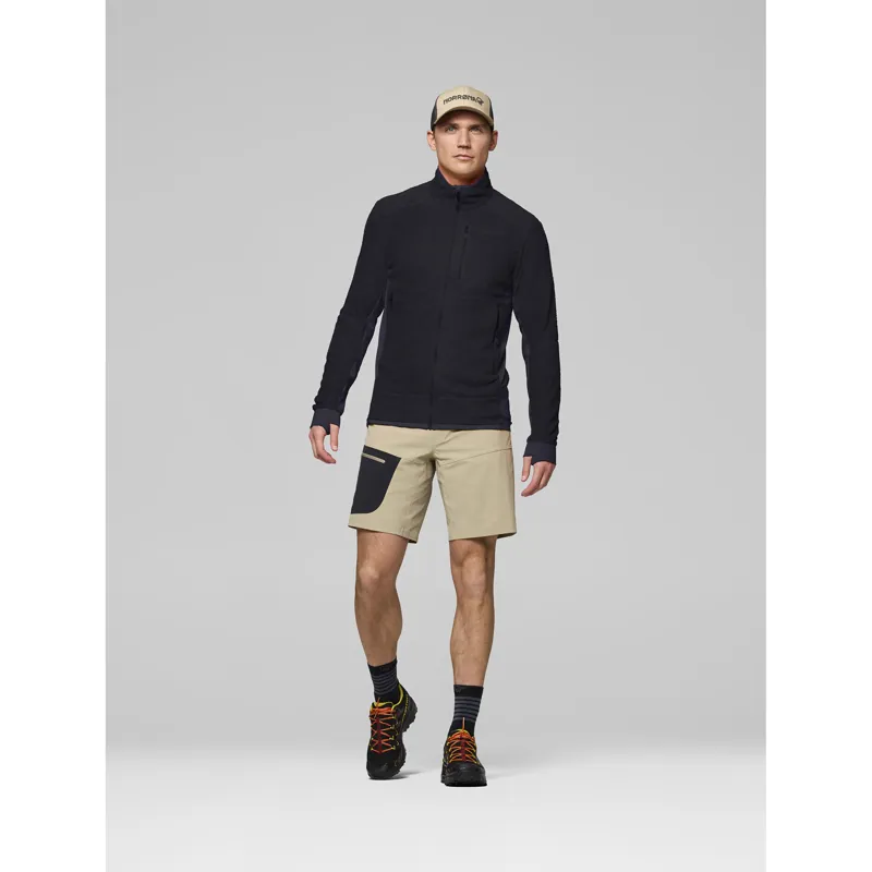 Norrona Men's Falketind Warm1 Active Fleece Jacket Caviar Black-4