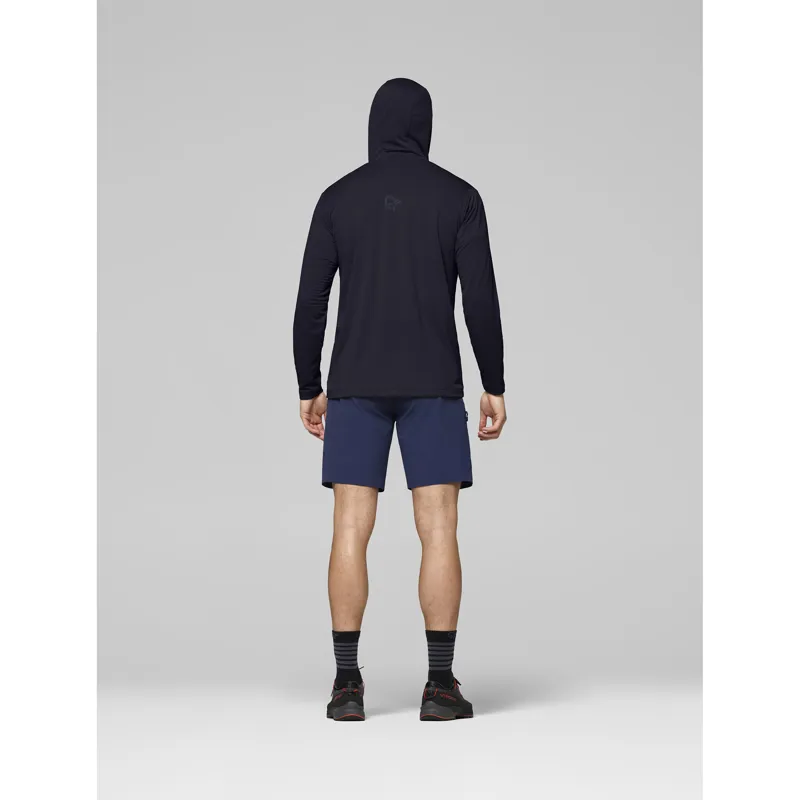 Norrona Men's Falketind Warm1 Hooded Fleece Caviar Black-3