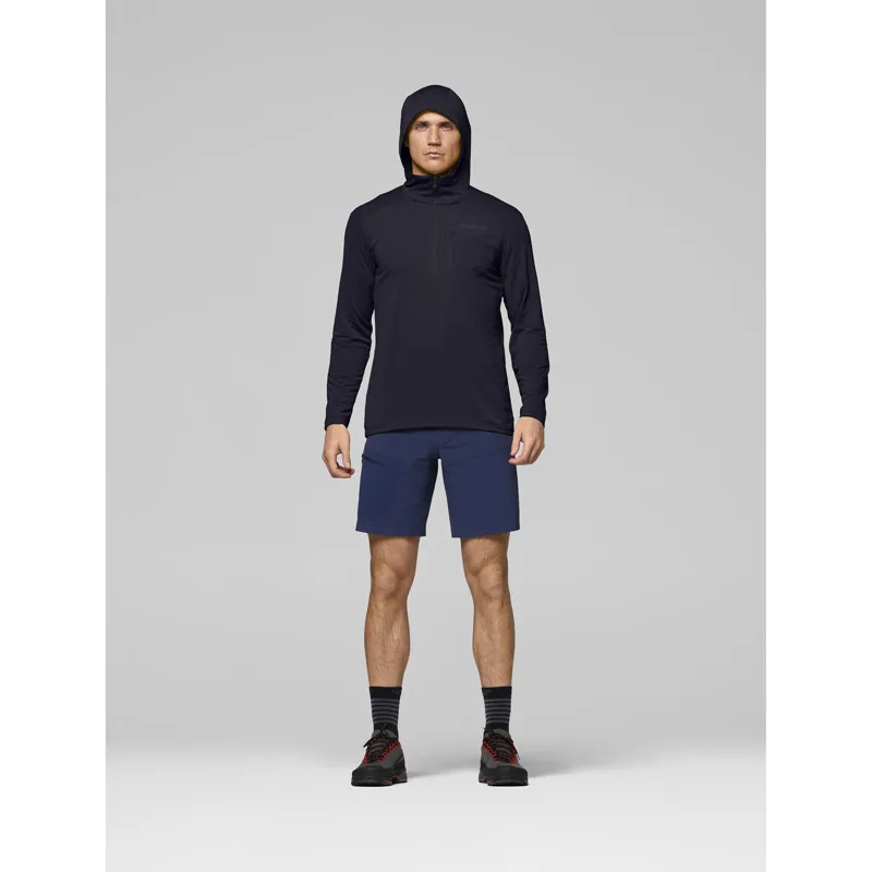 Norrona Men's Falketind Warm1 Hooded Fleece Caviar Black-4