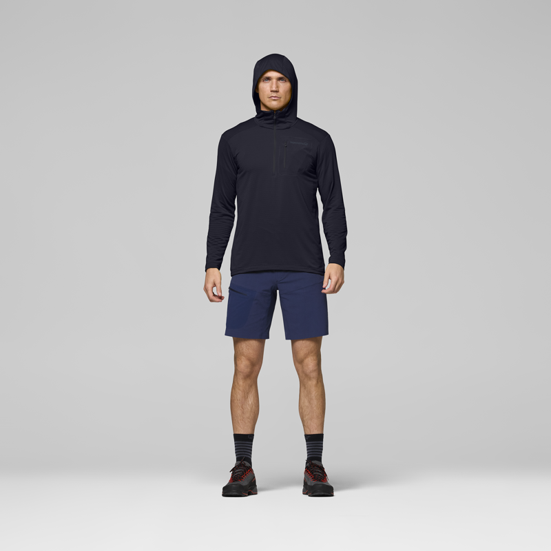 Norrona Men's Falketind Warm1 Hooded Fleece Caviar Black-5