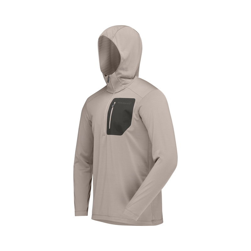 Norrona Men's Falketind Warm1 Hooded Fleece Winter Twig-2
