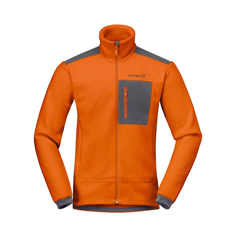 Norrona Men's Trollveggen Warm3 Jacket Gold Flame