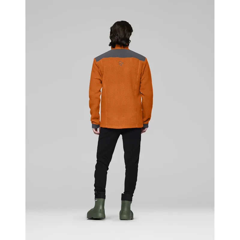 Norrona Men's Trollveggen Warm3 Jacket Gold Flame-4