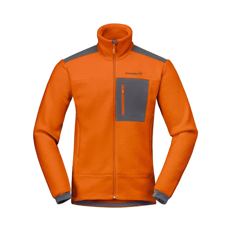 Norrona Men's Trollveggen Warm3 Jacket Gold Flame