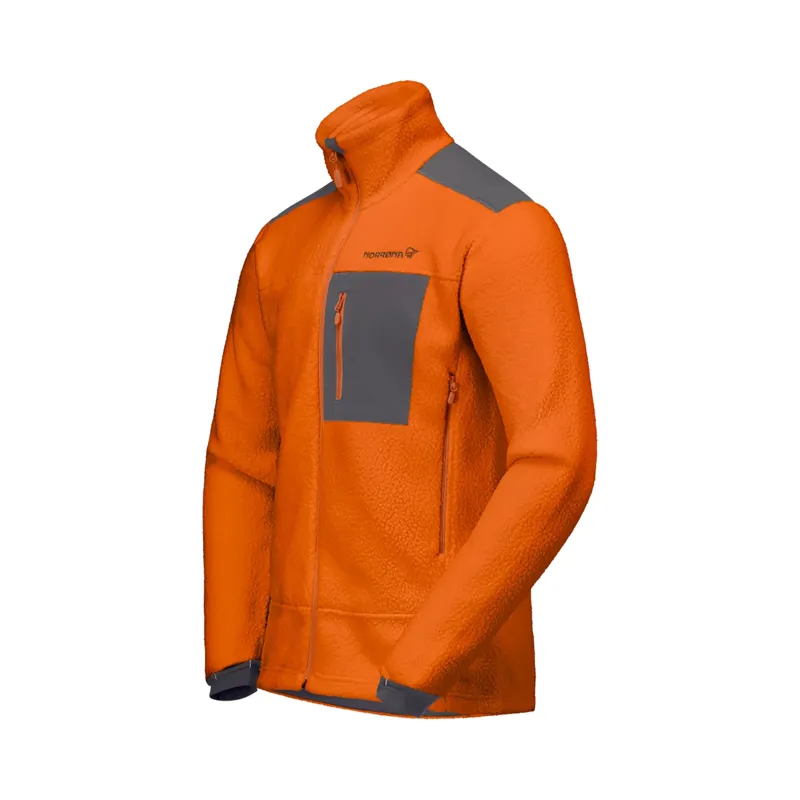Norrona Men's Trollveggen Warm3 Jacket Gold Flame-1