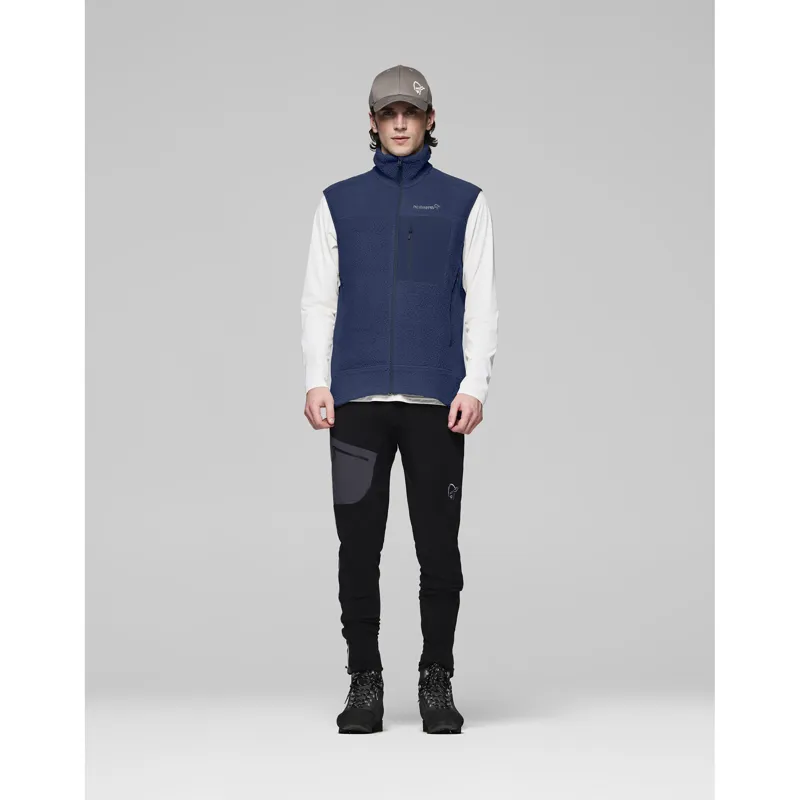 Norrona Men's Trollveggen Warm3 Vest Indigo Night-5