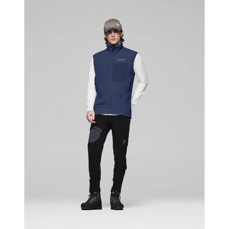 Norrona Men's Trollveggen Warm3 Vest Indigo Night-6
