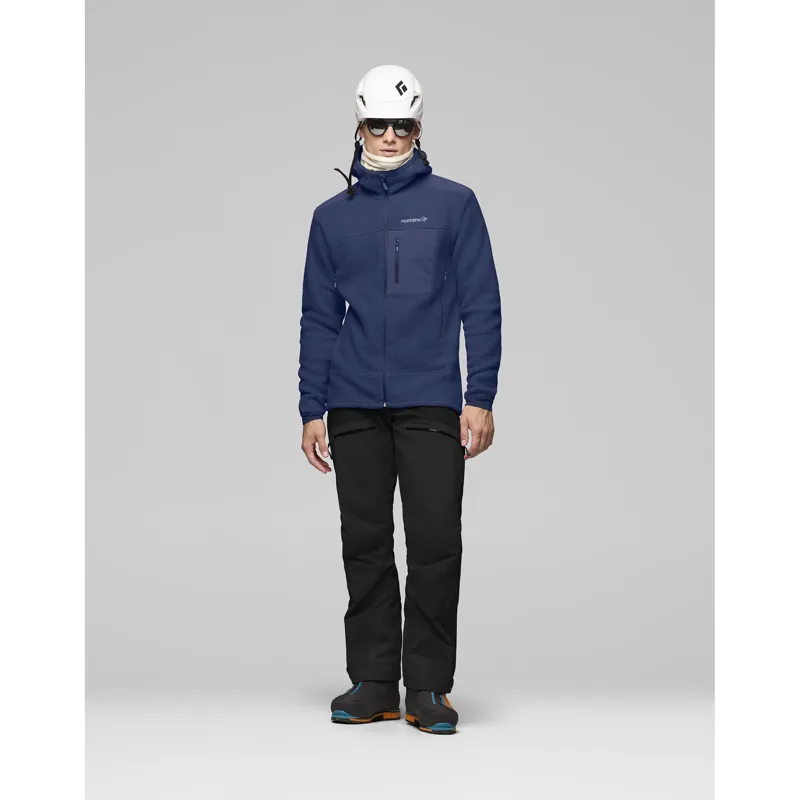 Norrona Men's Trollveggen Warm3 Zip Hooded Fleece Indigo Night-7