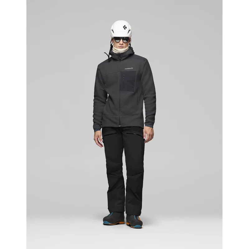 Norrona Men's Trollveggen Warm3 Zip Hooded Fleece Phantom-7
