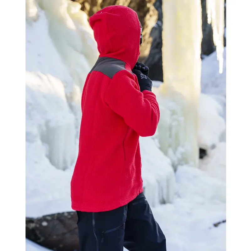 Norrona Men's Trollveggen Warm3 Zip Hooded Fleece Golden Palm-10