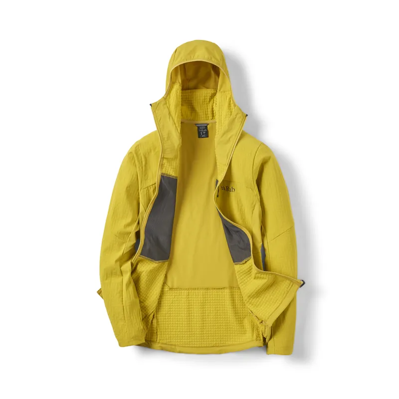 Rab Men's Ascendor Pro Hoody Dark Pollen-2