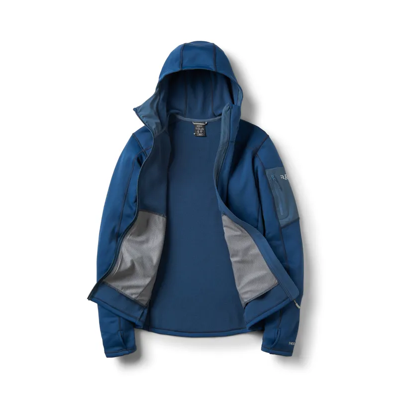 Rab Men's Modulus Hoody Tempest Blue-2