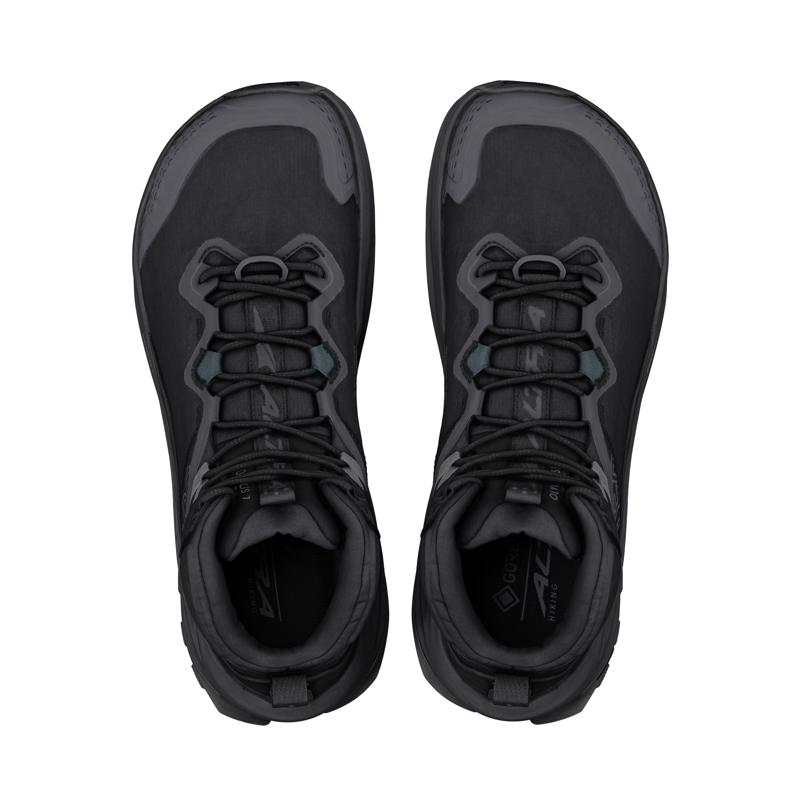 Altra Men's Olympus 7 Mid GTX Hiking Boots Black Dark Shadow-5
