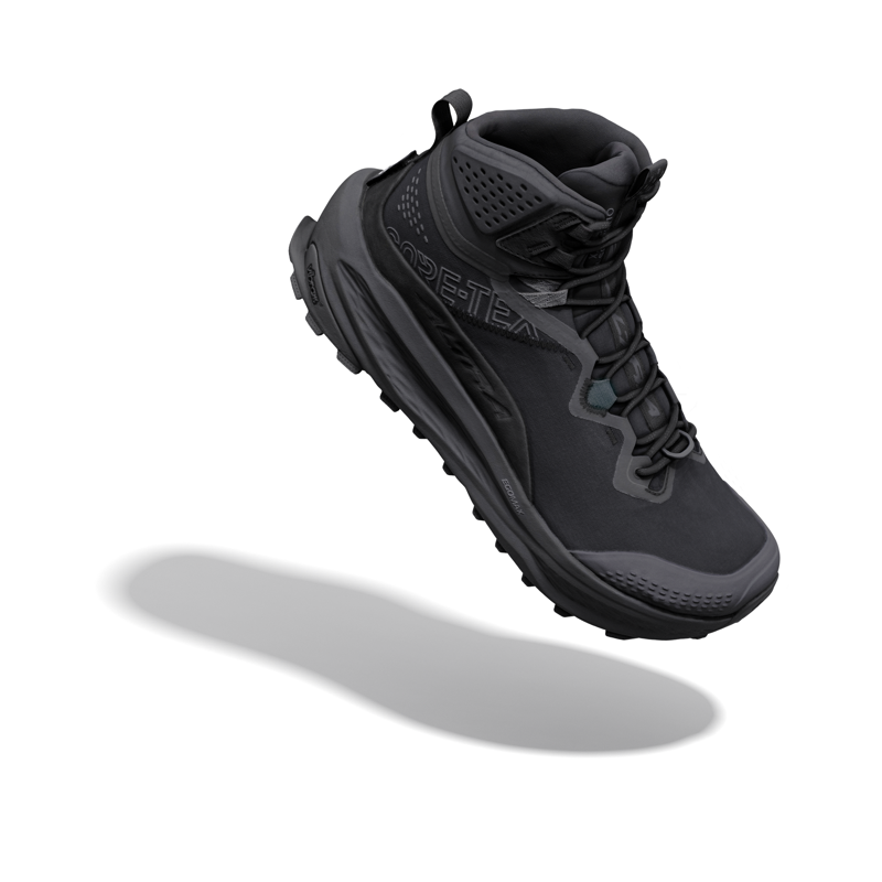 Altra Men's Olympus 7 Mid GTX Hiking Boots Black Dark Shadow-1