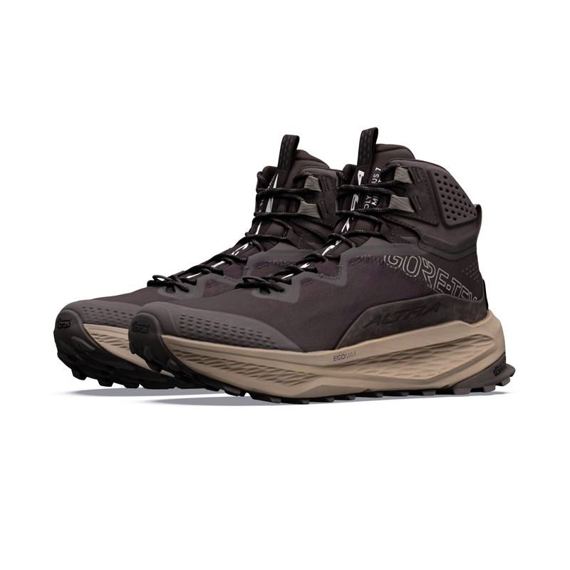 Altra Men's Olympus 7 Mid GTX Hiking Boots Chocalate Brown -2