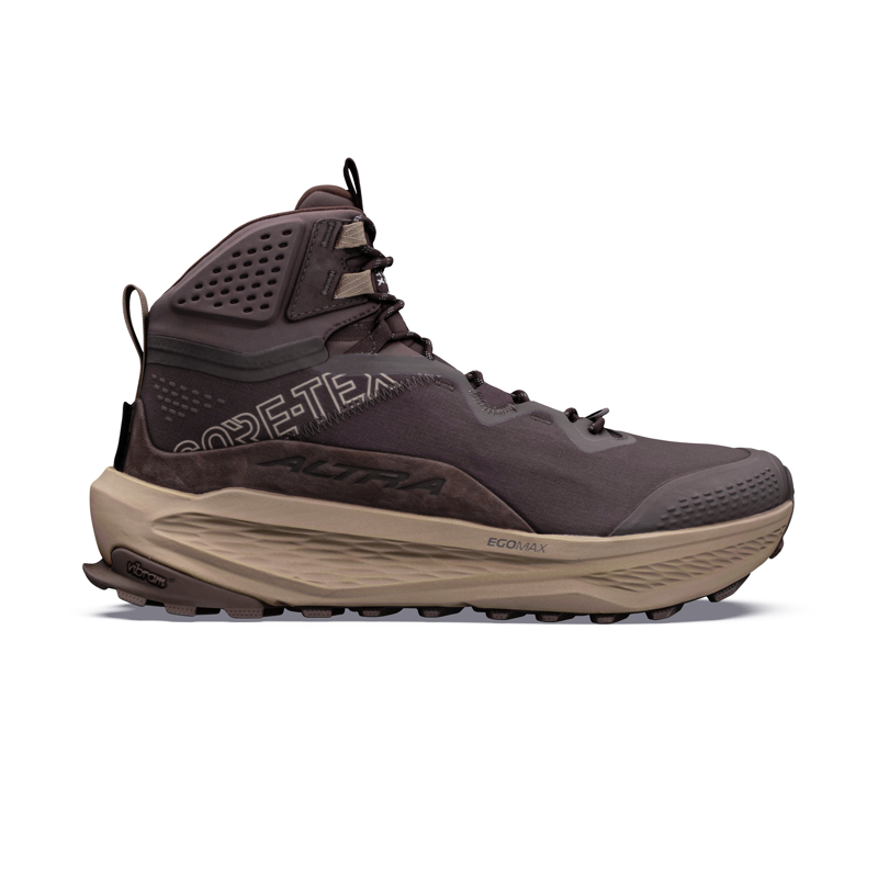 Altra Men's Olympus 7 Mid GTX Hiking Boots Chocalate Brown 