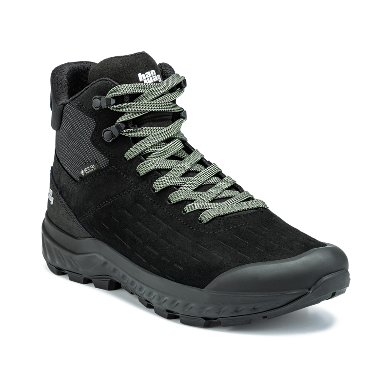 Hanwag Men's Kaduro Mid GTX Hiking Boots Black-7