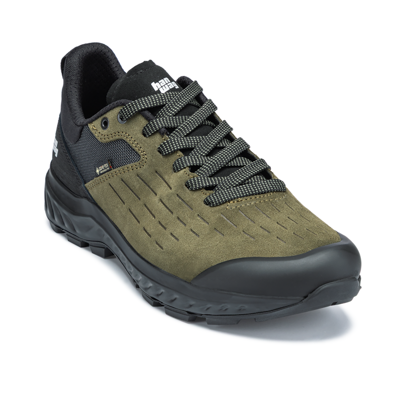 Hanwag Men's Kaduro Low GTX Hiking Shoes Olive-2