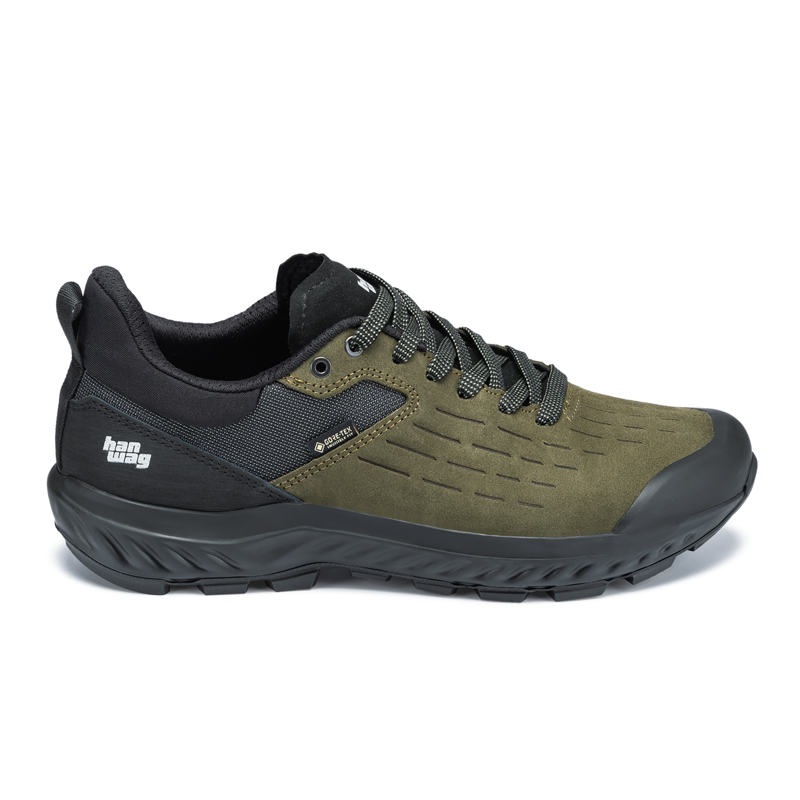 Hanwag Men's Kaduro Low GTX Hiking Shoes Olive