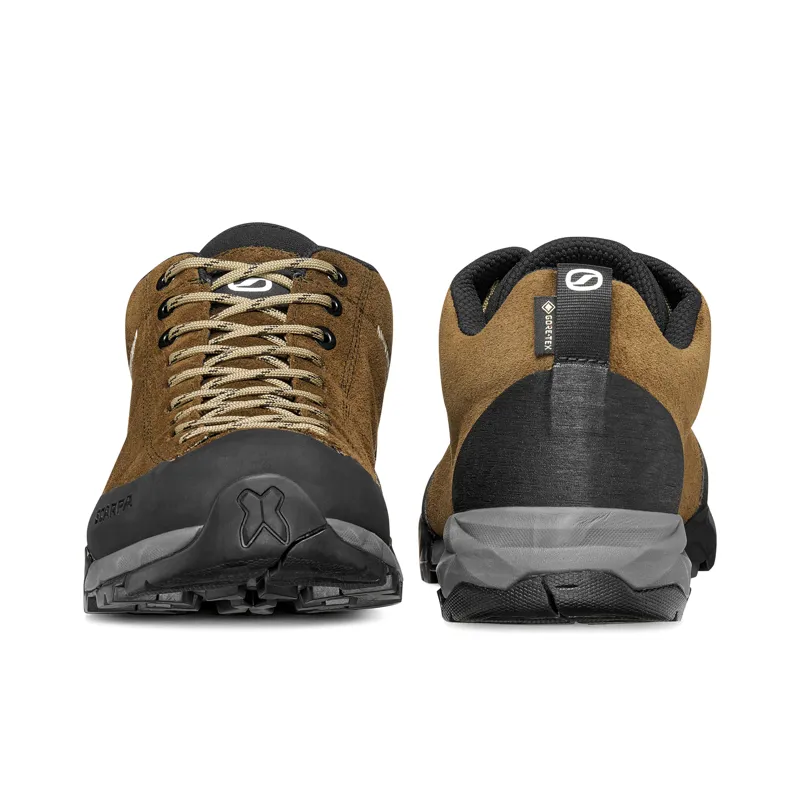 Scarpa Men's Mojito Trail GTX Wide Fit Hiking Shoes Coffee Fossil-4