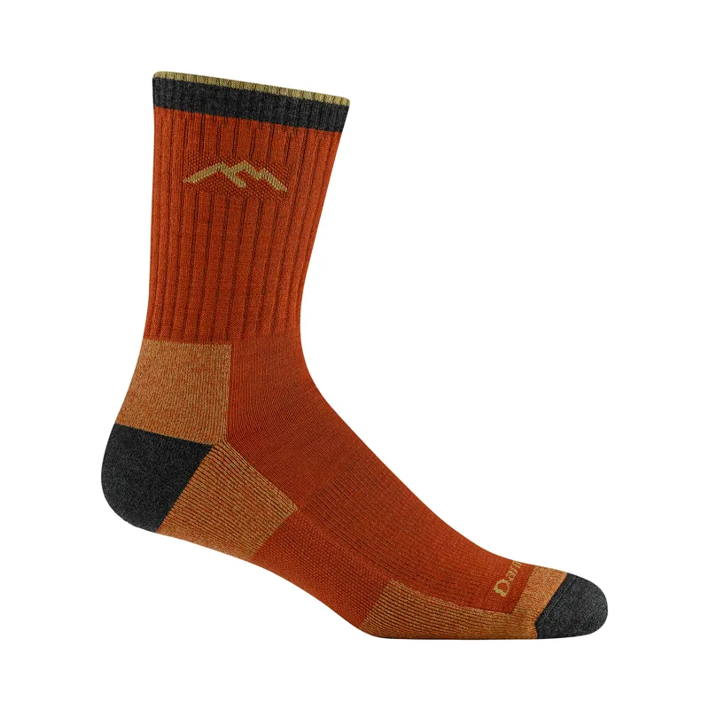 Darn Tough Men's Hiker Micro Crew Cushion  Socks Amber
