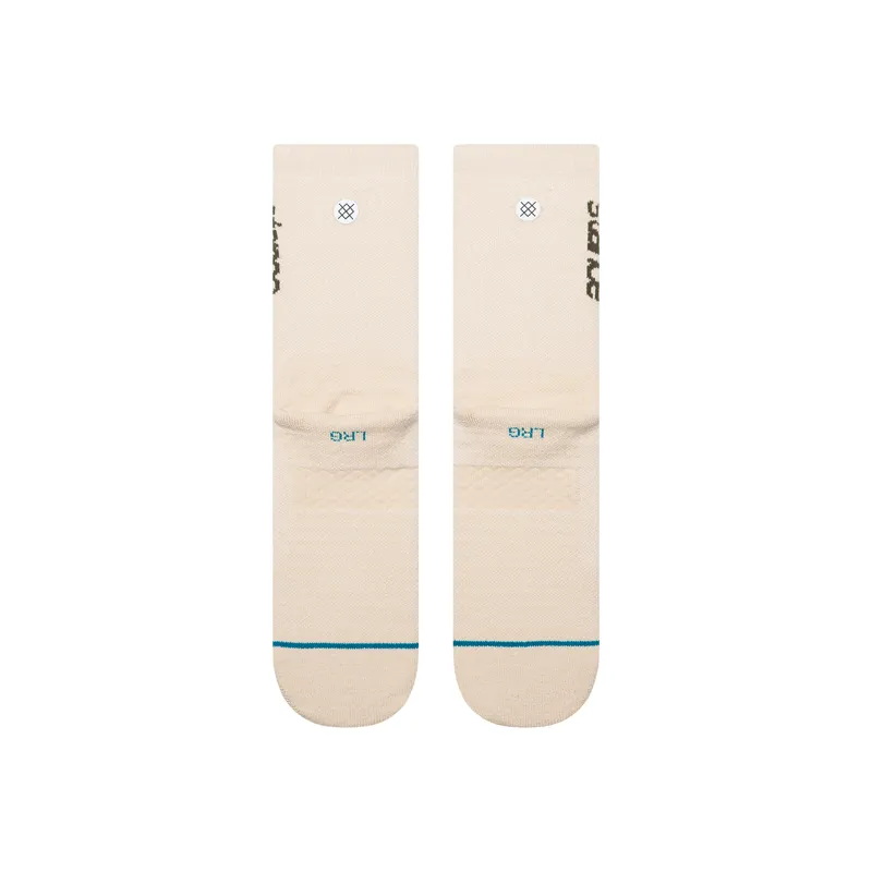 Stance Men's Hike Worldwide Crew Socks Oatmeal-2