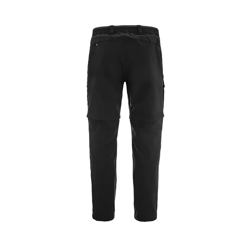Fjallraven Men's Abisko Hybrid Trail Zip-Off Trousers Black-1