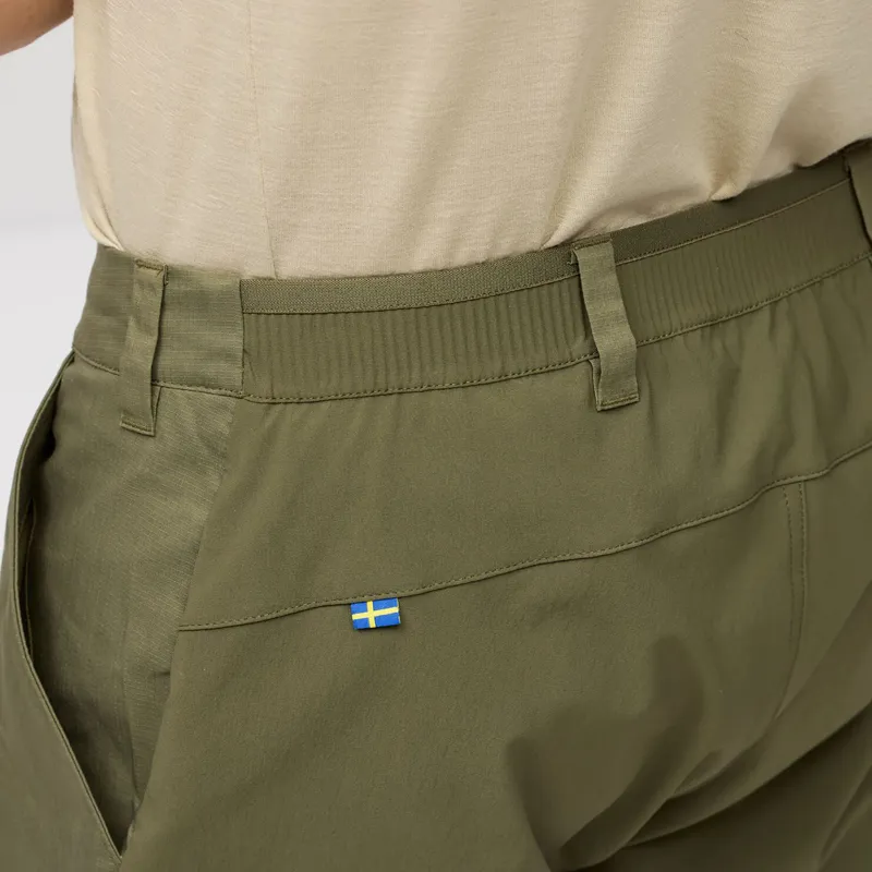 Fjallraven Men's Abisko Hybrid Trail Zip-Off Trousers Black-11