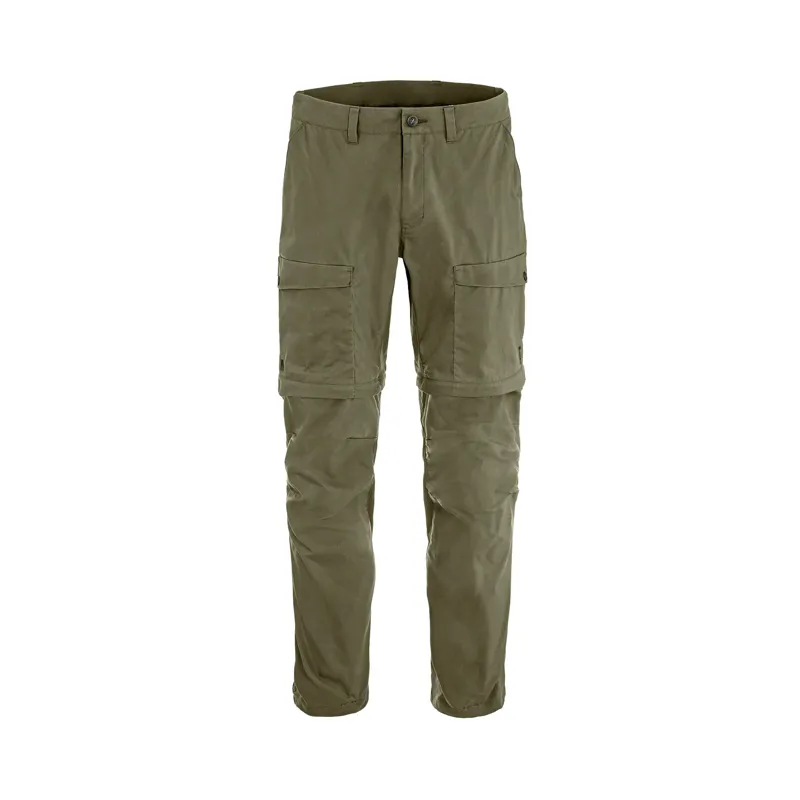 Fjallraven Men's Abisko Hybrid Trail Zip-Off Trousers Laurel Green