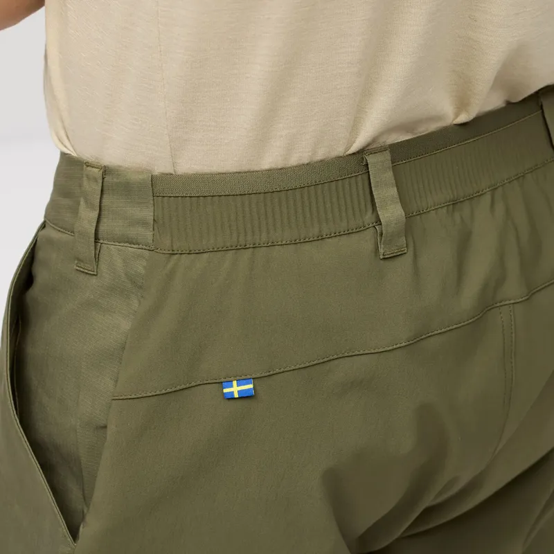 Fjallraven Men's Abisko Hybrid Trail Zip-Off Trousers Laurel Green-6
