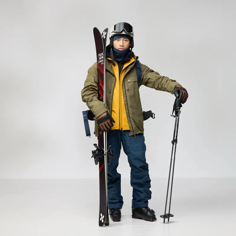 Fjallraven Men's Bergtagen G-1000 Trousers Mountain Blue-13