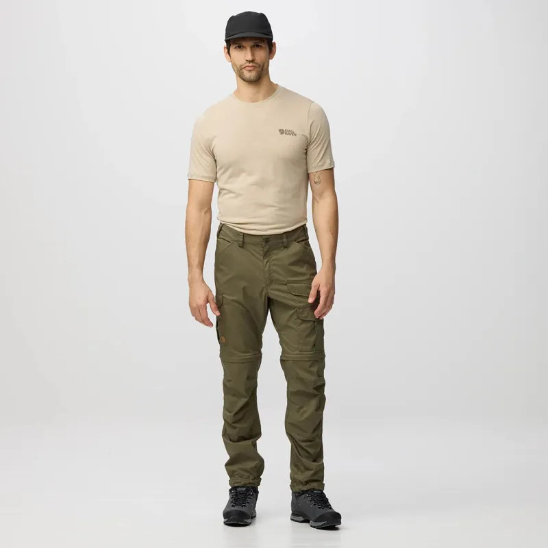 Fjallraven Men's Vidda Pro Lite Zip-off Trousers Dark Grey-7