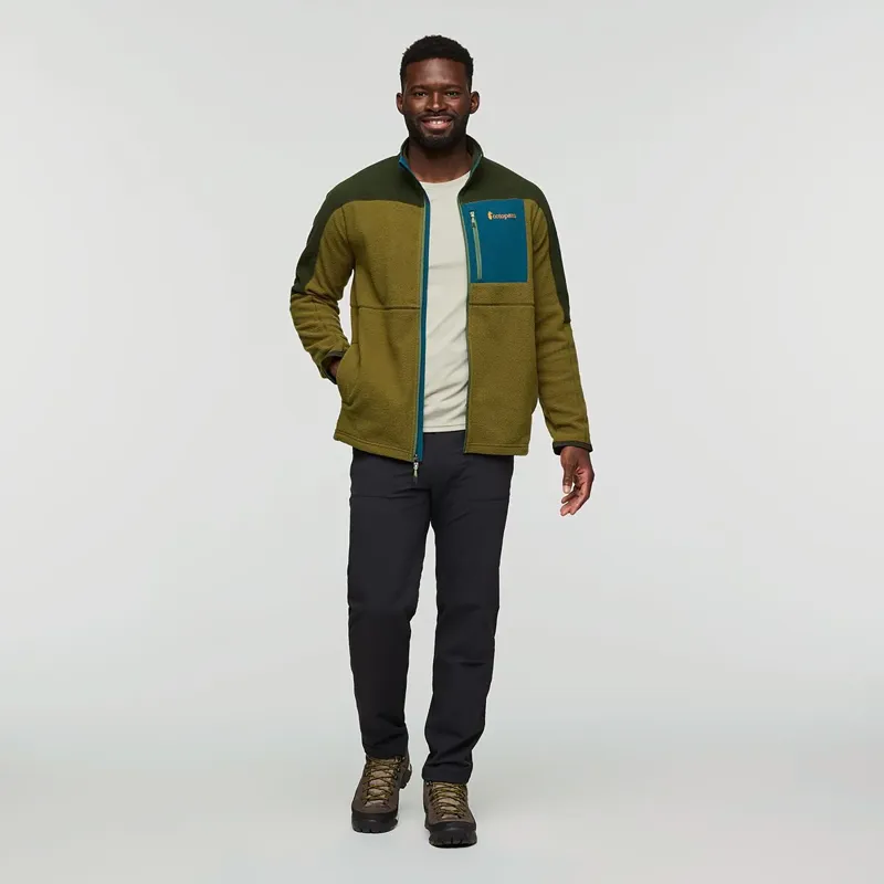 Cotopaxi Men's Abrazo Hooded Full-Zip Fleece Woods Live Oak-3
